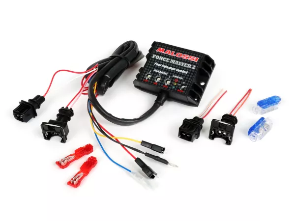 Regeleenheid injectiesysteem -MALOSSI Forcemaster 2, EURO 4 (2017-)- Piaggio LC i-get 125 4V i.e. - Vespa GTS125 i.e., GTS125 Super i.e., Piaggio Medley 125 i.e.