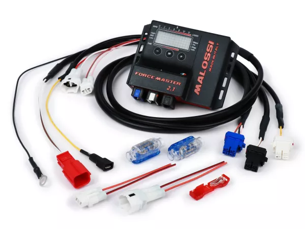 Regeleenheid injectiesysteem -MALOSSI Forcemaster2.1- Vespa Sprint IGET 125-150 Euro 5, Primavera IGET 125-150 Euro 5, Piaggio Liberty IGET 125-150 Euro 5