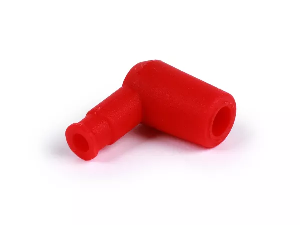 Bougiestekker -MALOSSI- silicone rood - 90°