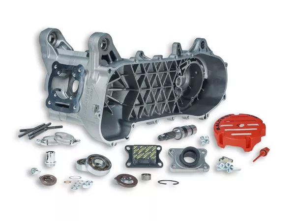 Cárter motor -MALOSSI C-One- YAMAHA/MINARELLI largo 50ccm2T AC/LC sin E-Start