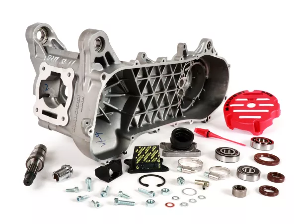 Caja motor -MALOSSI RC-One- Minarelli largo 50ccm2T AC/LC sin E-Start,