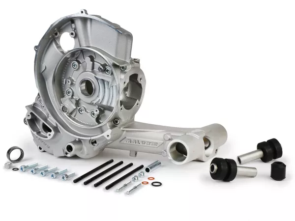 Cárter motor -MALOSSI V-One, válvula rotativa - Vespa PX80, PX125, PX150, LML Star/Stella 125/150 Elestart