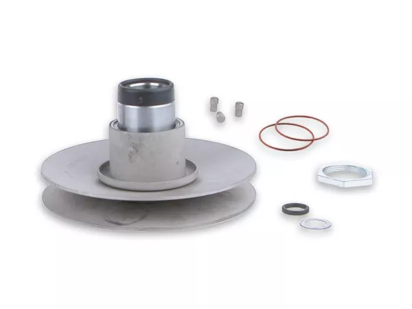 Convertidor -MALOSSI Sistema de Polea Trasera (Ø 128mm) Sobre Gama - YAMAHA/MINARELLI 50cc