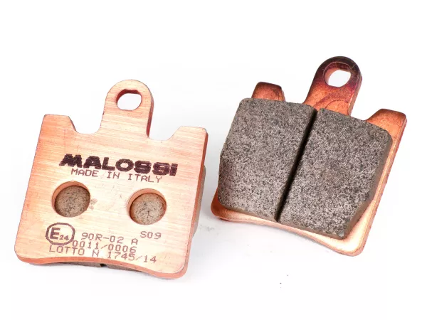 Bromsbelägg -MALOSSI- MHR SYNT - homologerade 44,5x53,3mm - SUZUKI Burgman AN 250 1996-, Burgman AN 400 -2007