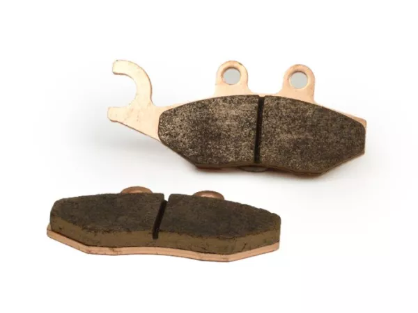 Brake pads -MALOSSI MHR Synt 76.8x41.8/96.9x41.2mm- Heng Tong (Ø12mm) - GTS300 HPE, Supertech, Supersport, Super Racing Sixties, Super Notte, Yacht Club, Touring, Super, GTV300 Sei Giorni, GT, GTL, GTS, Runner FX/FXR/VX/VXR 125-180-200, SP50, Fuoco 500, N