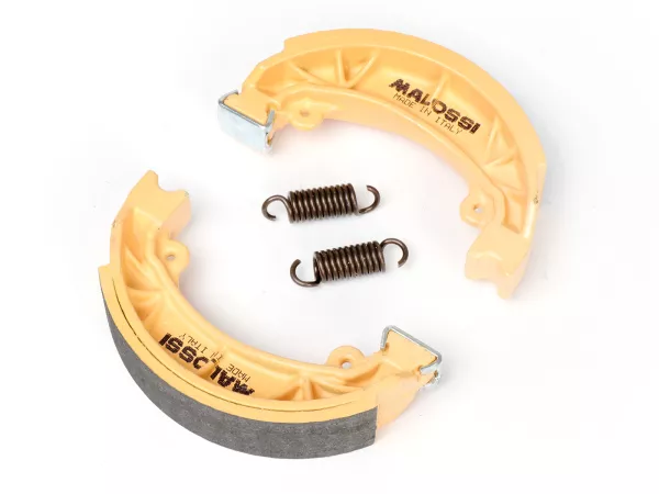 Ganasce freno BRAKE POWER -MALOSSI- Ø=110x25mm - PEUGEOT Speedfight, Ludix, Django, Tweet, TKR, Vivacity, Elyseo, Kisbee, MALAGUTI F10, F12, F15, Centro, Ciak, Yesterday, APRILIA Amico, Rally, Gulliver, SR50, Scarabeo, Sportcity, Sonic