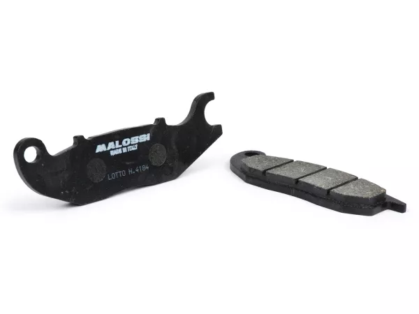 Brake pads -MALOSSI 111,2x36,2/98,0x32,6mm- VESPA GTS 125-300 (2022-), PIAGGIO Liberty 50-150, Medley 125-150