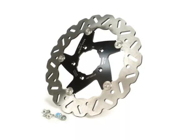 Disco de freno -MALOSSI Whoop flotante OS Ø250x58mm 5o - F32S/F37R- GILERA Runner 50 ccm 2t LC PureJet 2006 (v), Runner 50 ccm 2t LC SP-carb (C451M ) 2006 (v), Runner 125 ccm 4t LC VX 2006 (v), Runner 200 ccm 4t LC VXR 2006 (v)