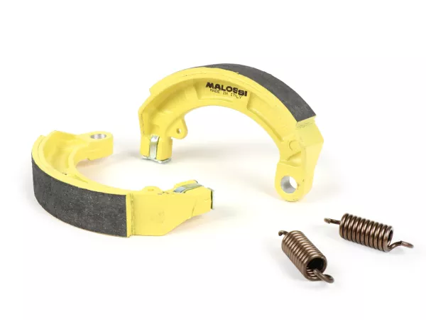 Bromsskor -MALOSSI Ø=150x24mm- VESPA V50 (h), SS50, SS90 (h), PV125 (h), ET3 (h) - 10 tum