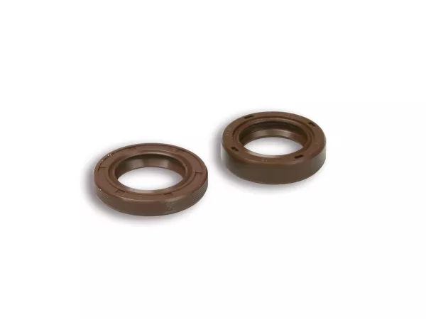 Juego de retenes para cigüeñal -MALOSSI C-/RC-One 19x30x5mm, 18x28x7 mm FKM- Piaggio 50 ccm 2 tiempos