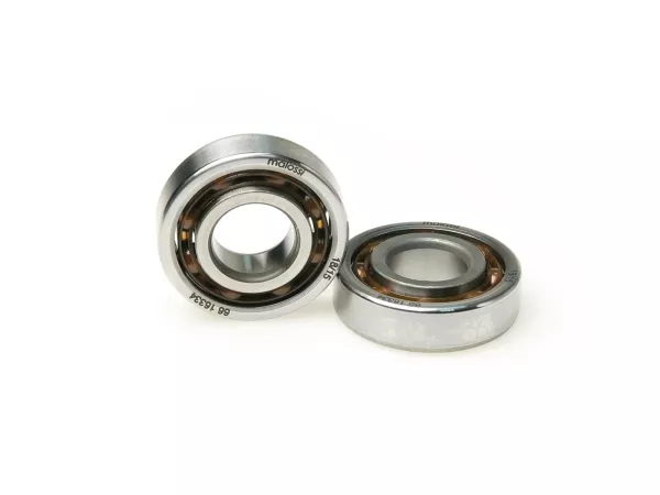 Ball bearing for crankshaft -MALOSSI MHR C-/RC-One-  (20x47x12,7mm) - C4 polyamide, ball Ø=7.9mm, carbonitrided inner ring -
