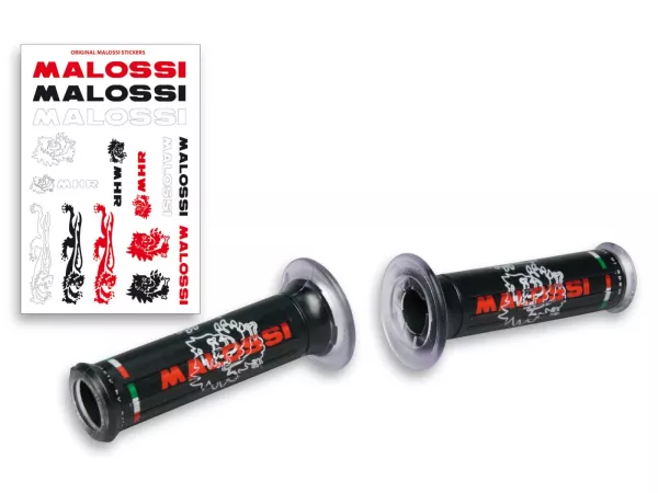 Handgrepen -MALOSSI- Ø=22/24mm - zwart