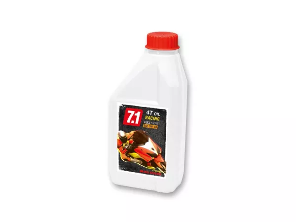 Huile -MALOSSI 7.1 Racing (SAE 5W-40)- 4-temps 100% synthétique - 1000ml