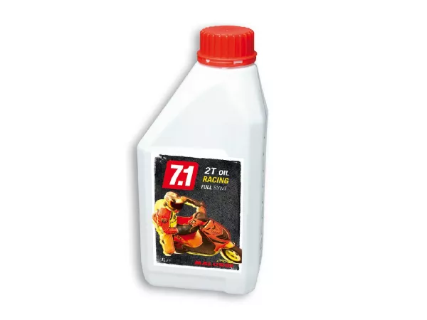 Olie -MALOSSI 7.1 Racing (SAE 20W-30)- 2-takt volledig synthetisch - 1000ml