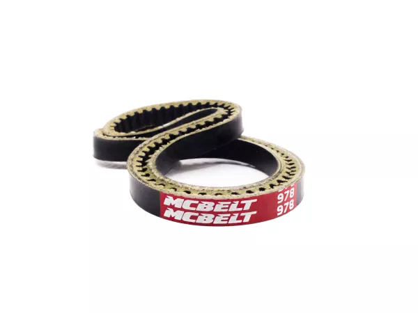 V-riem -MC Riem- 985- Piaggio Ciao met koppelomvormer 103mm