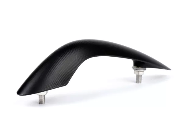 Crête -MOTO NOSTRA, CNC, noir mat- Vespa GTS 125 (ZAPMA3700), Vespa GTS HPE 300 (ZAPMA3600, ZAPMD310), Vespa GTS Super 125 (ZAPMA3700), Vespa GTS Super HPE 300 (ZAPMA360, ZAPMD3100) - jusqu'en 2022