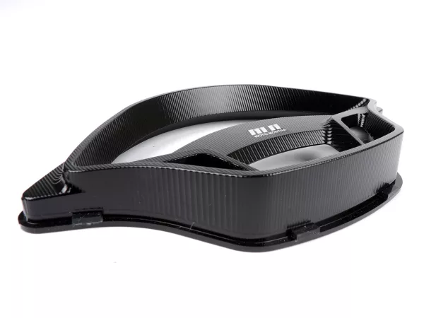 Cornice Protettiva Per Tachimetro Vespa GTS 300/310 2023-2025 – Copertura Decorativa Per Cruscotto, Nera Lucida