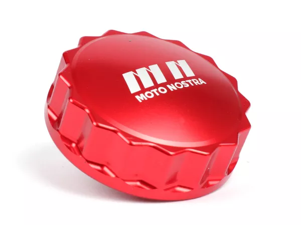 Tutup pengisi bahan bakar -MOTO NOSTRA, CNC, merah- Vespa GTS 125 (ZAPMA3100, ZAPMA3200, ZAPMA3700), Vespa GTS 150 (ZAPMA3100, ZAPMA3200), Vespa GTS 250 (ZAPM45100), Vespa GTS 300 (ZAPM45200, ZAPM45202, ZAPMA3300), Vespa GTS HPE 300 (ZAPMA3600), Vespa GTS