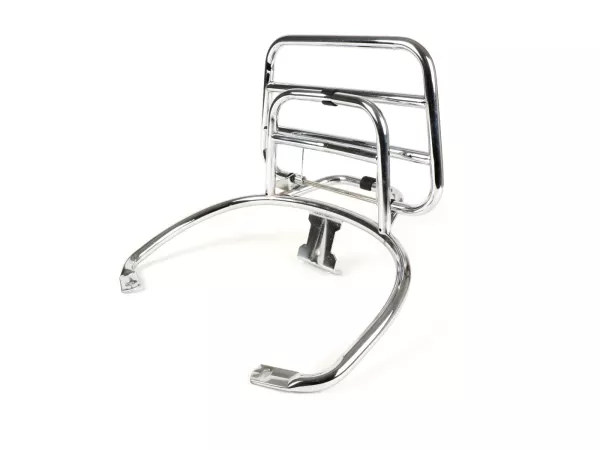 Rak bagasi belakang lipat -MOTO NOSTRA- Vespa GT, GTL, GTV, GTS, GTS Super, GT60 - 125-310 - Chrome
