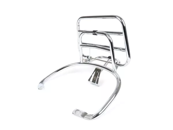 Portapacchi posteriore pieghevole -MOTO NOSTRA- Vespa Primavera 50 (ZAPC53100, ZAPC53200), Vespa Primavera 125 (ZAPM81100), Vespa Primavera 150 (ZAPM81200), Vespa Sprint 50 (ZAPC53101, ZAPC53201), Vespa Sprint 125 (RP8M82111, ZAPM81300, ZAPM81301) - croma