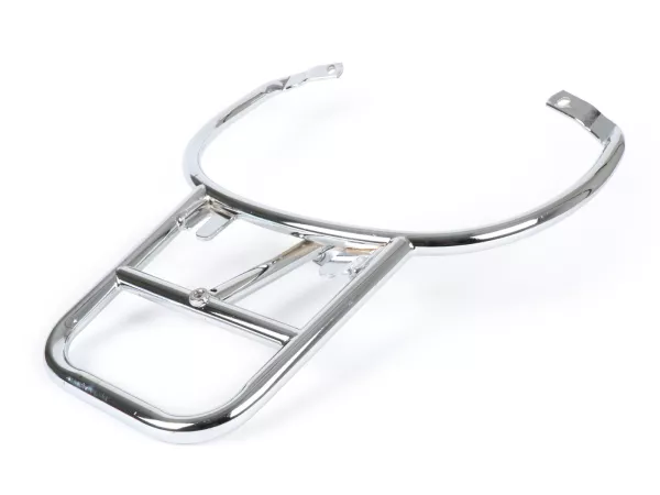 Achterkofferdrager (voor originele Piaggio topkoffer) -MOTO NOSTRA, met handgreep voor passagier- Vespa Primavera 50 (ZAPC53100, ZAPC53200), Vespa Primavera 125 (ZAPM81100), Vespa Primavera 150 (ZAPM81200), Vespa Sprint 50 (ZAPC53101, ZAPC53201), Vespa Sp