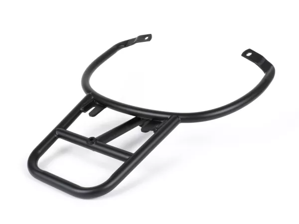 Achterkofferdrager (voor originele Piaggio topkoffer) -MOTO NOSTRA, met handgreep voor passagier- Vespa Primavera 50 (ZAPC53100, ZAPC53200), Vespa Primavera 125 (ZAPM81100), Vespa Primavera 150 (ZAPM81200), Vespa Sprint 50 (ZAPC53101, ZAPC53201), Vespa Sp