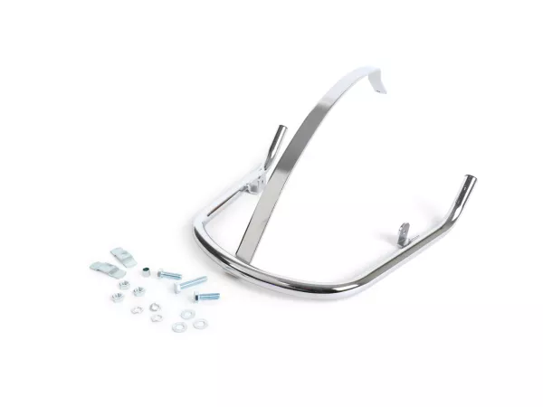 Voorbumper -MOTO NOSTRA- Vespa GT, GTL, GTS, GTS Super - 125-200-250-300cc - (Jaar - 2022) - chroom