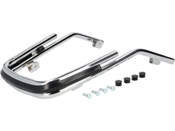 Bumper depan -MOTO NOSTRA- Vespa PK S, PK XL - chrome