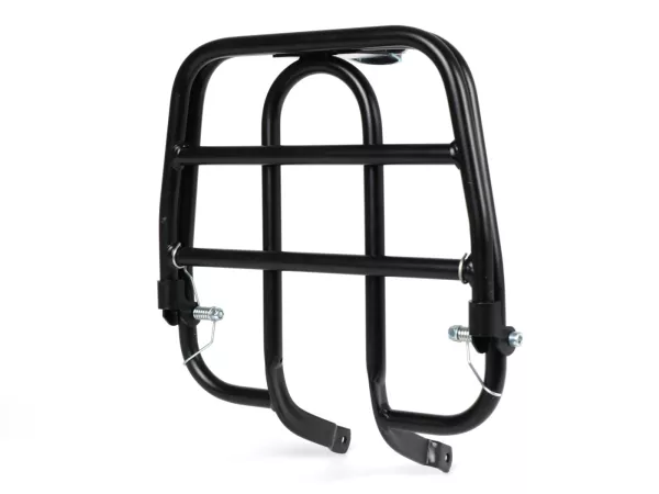 Bagagedrager voor -MOTO NOSTRA- Piaggio Ciao - Zwart mat V2