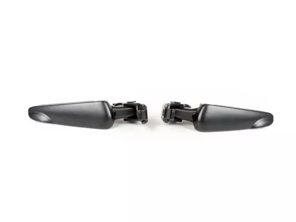 Voetsteun set -PIAGGIO aangepast door MOTO NOSTRA- Vespa GT, GTL, GTS 125-300, GTV - zwart mat
