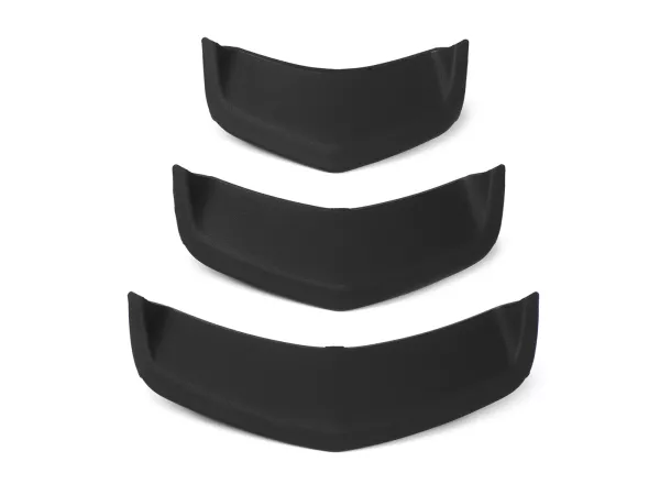 Juego de insertos Cascade -MOTO NOSTRA, negro mate- Vespa GTS125/300 (2019-2022), GTS Super (iGet/HPE), GTS Supersport (iGet/HPE), GTS Touring (iGet/HPE), GTS SuperTech (iGet/HPE), GTS Yacht Club, GTS SuperNotte