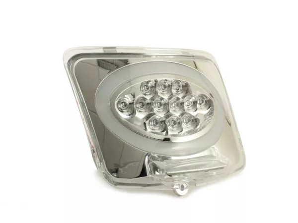 Tail light -MOTO NOSTRA, LED, SLIMSTYLE- Vespa GTS 125-300, GTV (2014-2018, facelift) - colourless