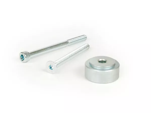 Montageset voor stuurspiegels -MOTO NOSTRA, Ø=30mm- Vespa GT 125-200, GTL 125-200, GTS125-300, GTS i.E. Super 125/300, GTV 125-300, Aprilia Scarabeo 400/500, SR Max 125-300, Gilera GP 800, Nexus 125-500, Piaggio Beverly 125-500, Piaggio X10 125, X8