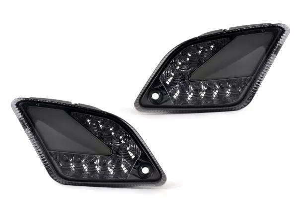 Knipperlichtenset achter -MOTO NOSTRA (2019-2022) dynamisch LED-looplicht, met positielicht (E-markering)- Vespa GTS 125-300 HPE (2019-2022) - gerookt