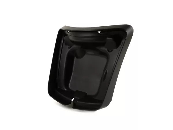 Rangka lampu belakang untuk konversi -MOTO NOSTRA untuk pemasangan tipe lampu belakang baru dari tahun 2014 pada kendaraan hingga tahun 2014- Vespa GT, GTS 125-300, GTL (-2014) - matt hitam