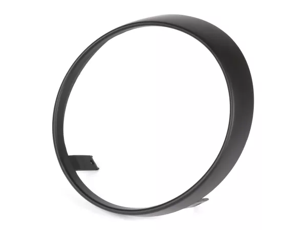 Anillo embellecedor de faro -MOTO NOSTRA- Vespa GTS Notte, GTV i.e. Sei Giorni 300 (ZAPMA3602), GTS i.e. Super300 HPE (ZAPMA3600), GTS HPE 300 E4 (M4A36M) - negro mate