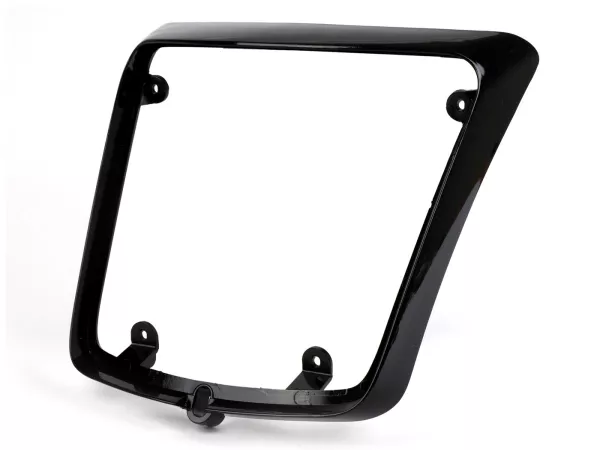 Achterlichtframe -MOTO NOSTRA- Vespa GTS Notte, GTV i.e. Sei Giorni 300 (ZAPMA3602), GTS i.e. Super300 HPE (ZAPMA3600), GTS HPE 300 E4 (M4A36M) - glanzend zwart