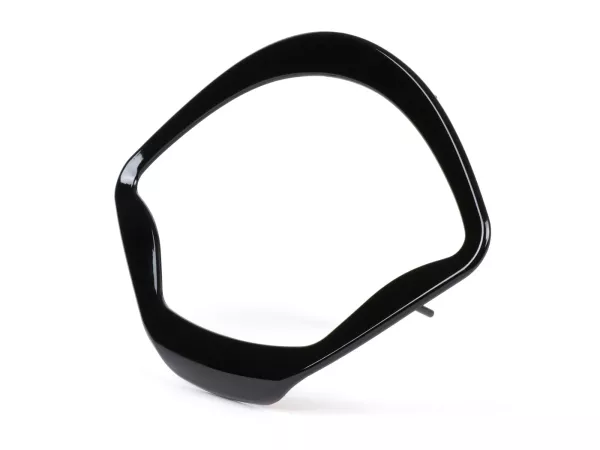 Snelheidsmeterframe -MOTO NOSTRA- zwart glanzend - Vespa GTS 125 (ZAPMA3100, ZAPMA3200, ZAPMA3700), Vespa GTS 150 (ZAPMA3200, ZAPMA3100), Vespa GTS 250 (ZAPM45100), Vespa GTS 300 (ZAPM45200, ZAPM45202, ZAPMA3300), Vespa GTS HPE 300 (ZAPMA3600, ZAPMD310), 