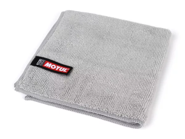 Microfibre cloth -MOTUL- 32x32cm, grey