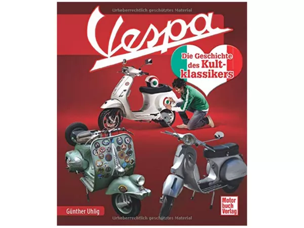 Boek -VESPA, de geschiedenis van de cultklassieker- door Günther Uhlig