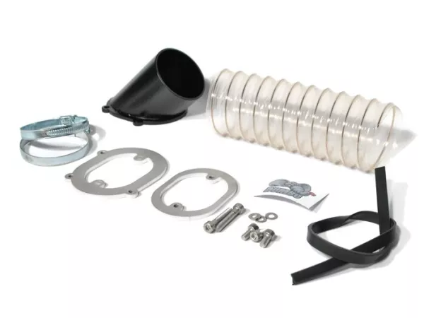 Ansaugschlauch-Adapter -MRP Dumbo Ø60mm (Keihin PWK 33-38mm, Mikuni TMX 35, Polini 32/34, Dellorto PHBH 28/30, VHSH 30)- Vespa PX, T5, Sprint, Rally, GT, GTR, GL150, Super, VNA, VNB, VBA, VBB