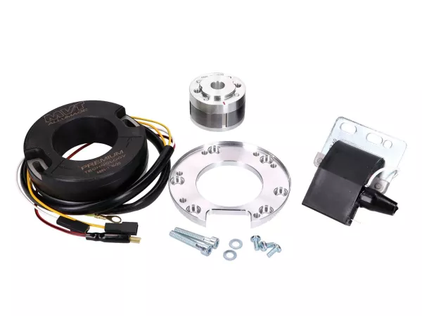 Ontsteking -MVT- Interne rotor - Premium met lampje - Minarelli AM345 / AM6 met 6-polige stator