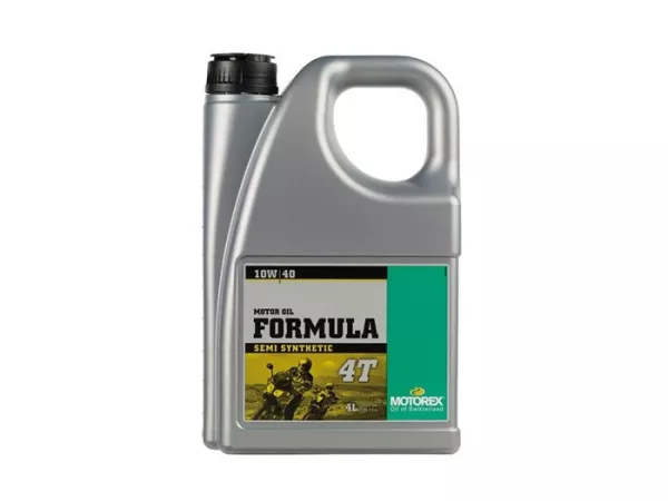 Öl - Motoröl -MOTOREX Formula 4T- 4-Takt SAE 10W-40 synthetisch - 4000ml