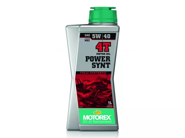 Olie - Motorolie -MOTOREX Power Synt 4T- 4-takt SAE 5W-40 volledig synthetisch - 1000ml
