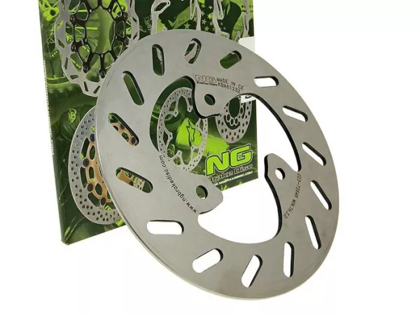 Bromsskiva -NG Ø190x58x3,5mm- Aprilia SR 50 LC DD (1997) fram vänster, Piaggio TPH 50 (1993-1997) fram vänster, Piaggio NRG 50 (1993-2001) fram vänster, Gilera NRG 50 (1994) fram vänster, Piaggio NTT 50 (1994-1996) fram vänster, Beta Chrono 13 50 (1994-19