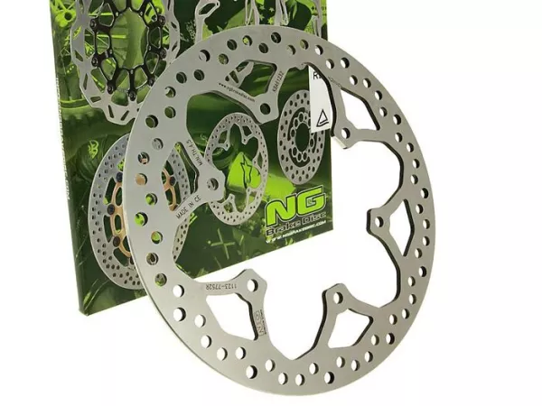 Disco de freno -NG Ø270x128x5mm- Yamaha X-City 125 (2007-2011) delantero izquierdo, Yamaha X-City 250 / X-City 250 I (2007-2013) delantero izquierdo, Yamaha X Enter 150 (2012) delantero izquierdo, Yamaha X Enter 125 I (2012-2013) delantero izquierdo