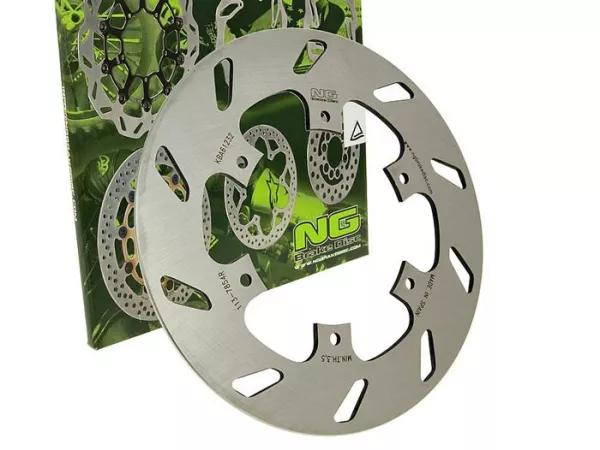 Bromsskiva -NG Ø220x105x4mm- Piaggio Liberty 50 LE (1997-2002) fram vänster, Piaggio Liberty 50 (1997-2009) fram vänster, Piaggio Liberty 125 (1997-2011) fram vänster, Piaggio Liberty 150 (2000-2003) fram vänster, Piaggio Liberty 150 (2000-2003) bak vänst
