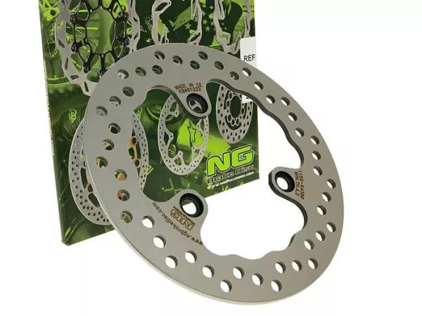 Disco de freno -NG Ø200x73x4,5mm- SYM Euro MX 125 Euro trasero derecho, SYM Shark 125 / Euro 2 / Dual Disk (1999-2002) trasero derecho, SYM Joyride 150 (2001-2002) trasero derecho, SYM Joyride 125 (2001-2009) trasero derecho, SYM Joyride 200 (2001-2009) t