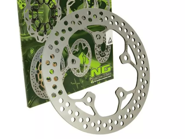 Disque de frein -NG Ø240x98x4mm- SYM Joymax 250 I (2003-2013) (av. g.), SYM GTS 125 I Evo / Euro 3 (2008-2013) (av. g.), SYM GTS 300 Evo (2009-2010) (av. g.), SYM Joymax 125 I (2012-2013) (av. g.), SYM Joymax 125 Xi (2012-2013) (av. g.), SYM Joymax 250 Xi