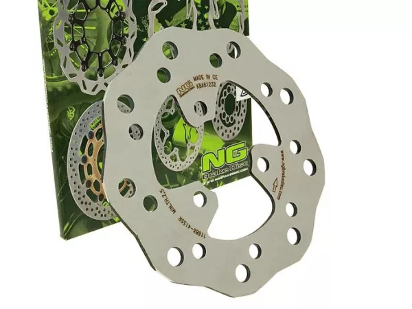 Cakram rem -NG Wavy Ø155x42x3mm- Peugeot Ludix 50 Snake depan kiri, Peugeot Ludix 50 (2005-2007) depan kiri